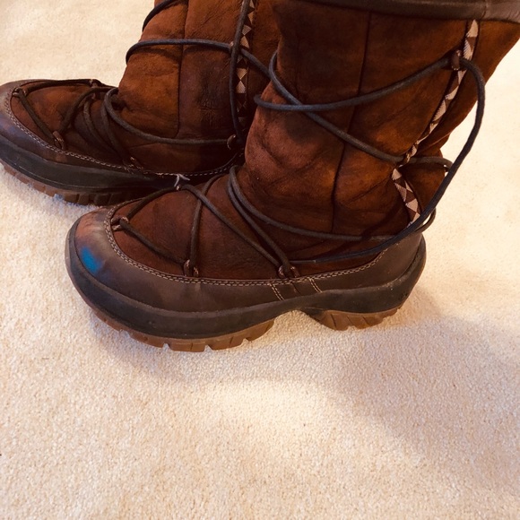 Super warm all leather/Suede and soft lined boots-size 61/2 to 7 - Picture 4 of 8